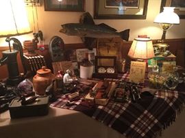 NICE SELECTION OF 'MAN CAVE' ITEMS--JUST IN TIME FOR FATHER'S DAY