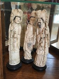 12" Asian Figures