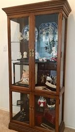 Curio Cabinet 24"w X 77"h Lighted