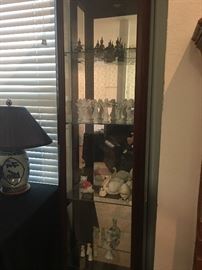 Curio Cabinet 18"w X 73"h Lighted                                              (2-available)