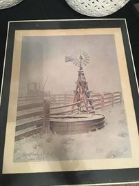 ARTIST'S PROOF:  Windmill, by Phleat Boyd