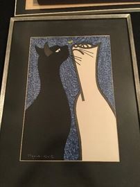 Beautiful Woodblock Print                                                              by Japanese Artist Kiyoshi Saityo                                                 Regarded as one of the geat masters of Japanese printmaking after the war in 1945.