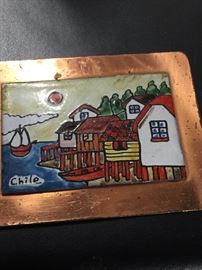 Miniature Copper Art from Chile 