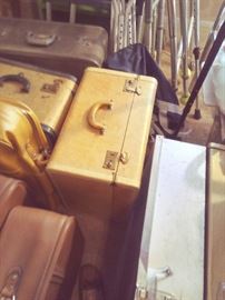 Vintage Luggage & Metal Boxes