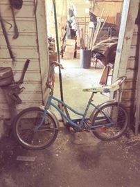 Vintage Child's Bicycle with Banana seat