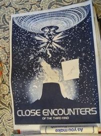 MOVIE POSTER :                                                                        
 "CLOSE ENCOUNTER of the THIRD KIND"