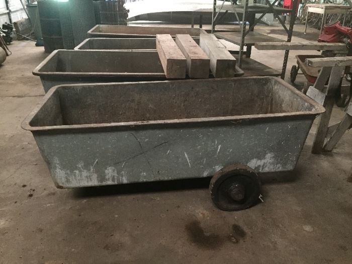 Galvanize feed wagon is $60 each