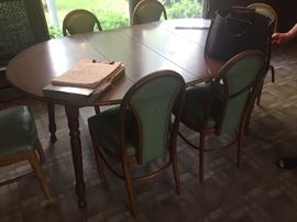 Vintage table and chairs