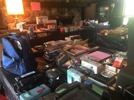 Movie projectors, cameras, stereo , Turntable