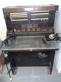 Vintage Telephone Operator's board