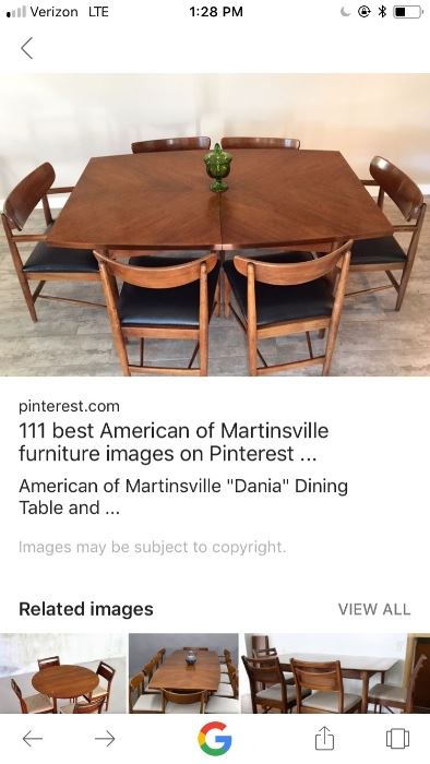 American of Martinsville furniture..won't believe the price we are offering it at