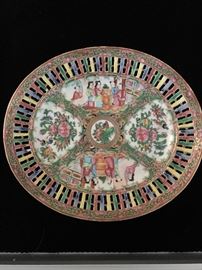 Chines reticulated platter
