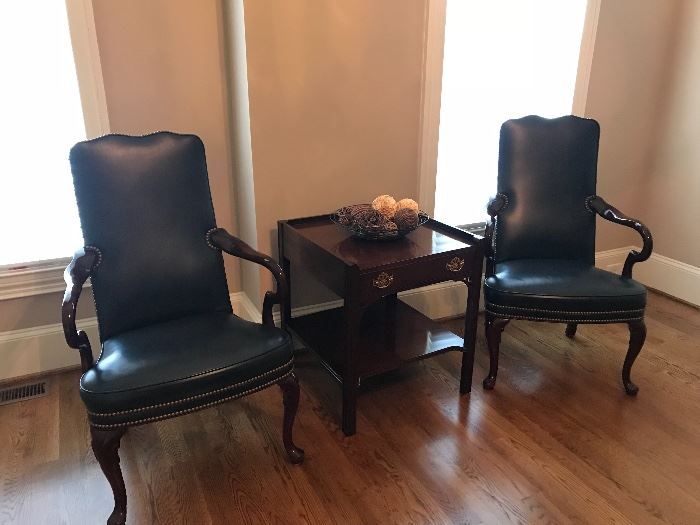 Office chairs and table