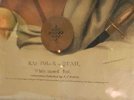 MCKINNEY & HALL PRINT DEPICTING HAI-POL-E-QUAH