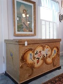 PAINTED TRUNK