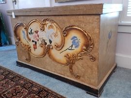 PAINTED TRUNK