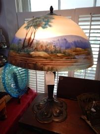 HAND PAINTED LAMP