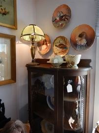 OAK CHINA CABINET