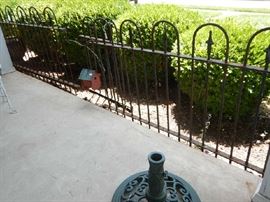 OLD WROUGHT IRON FENCING