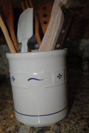 Longaberger pottery crock