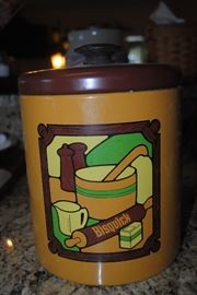Vintage Bisquick tin canister