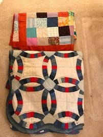 Wonderful wedding ring quilt and others