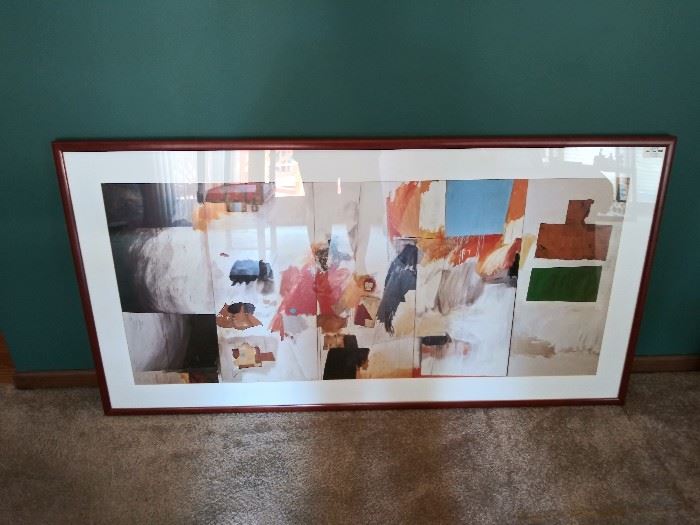 Robert Rauschenberg 22x50 Print