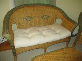 WICKER SOFA