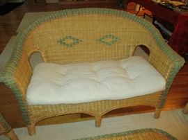 WICKER SOFA