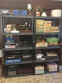 SHELVING, CHILDREN’S BOOKS, ELECTRONICS