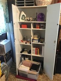 STORAGE CABINET, OFFICE SUPPLIES