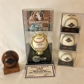White Sox 2005 World Series & 2003 All Star Game Ball  http://www.ctonlineauctions.com/detail.asp?id=725441