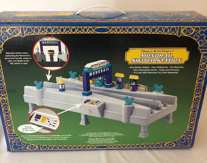 Disney Monorail Switch Station #2 in Box  http://www.ctonlineauctions.com/detail.asp?id=725506