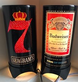 Budweiser/Seagrams 7 Lamps      http://www.ctonlineauctions.com/detail.asp?id=725869