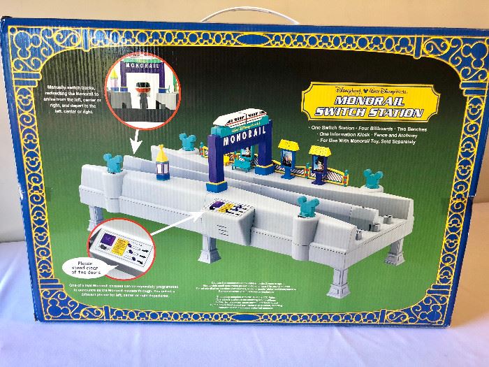 Disney Monorail Switch Station #2 in Box 
   http://www.ctonlineauctions.com/detail.asp?id=725506