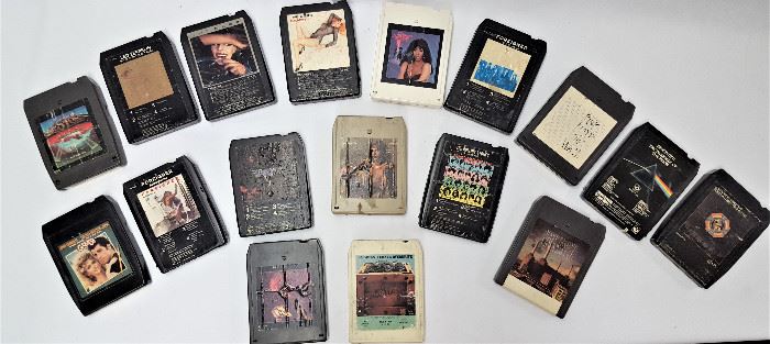 Vintage 8 Track Tape Collection http://www.ctonlineauctions.com/detail.asp?id=725907