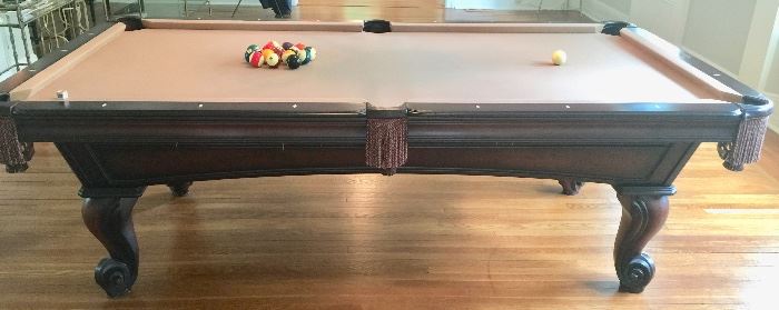 8. Olhausen Billiard Table (55'' x 100'')