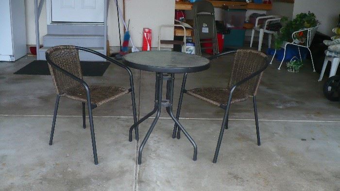 3PC. PATIO SET   NICE FOR SMALL AREA