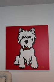 Terrier Wall Plaque
