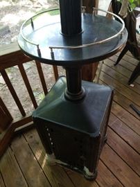 Outdoor Propane heater with shelf           $100
