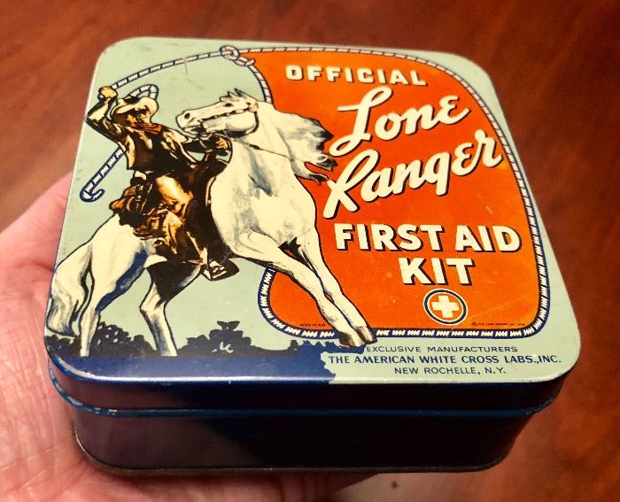 Vintage Lone Ranger First Aid Kit