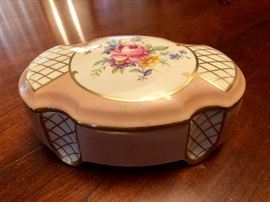 Hand Painted porcelain box