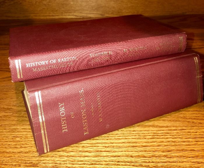 History of Easton vintage books