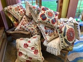 Turkish, embroidered, down-filled!