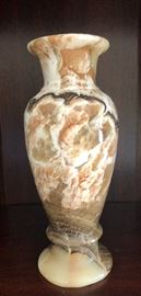 Agate carved vase...