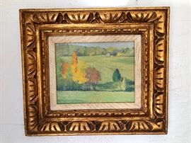 Oil on board... HH Butman, artist