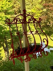 Wrought iron piece - good for hanging plant