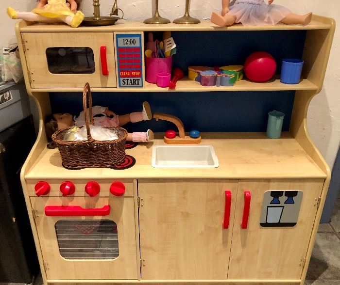 Kids kitchen play set