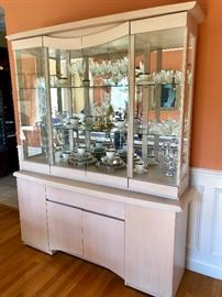 China cabinet - matches dining room - Ash wood
