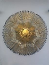 Large, signed, MCM Devalf Sunburst